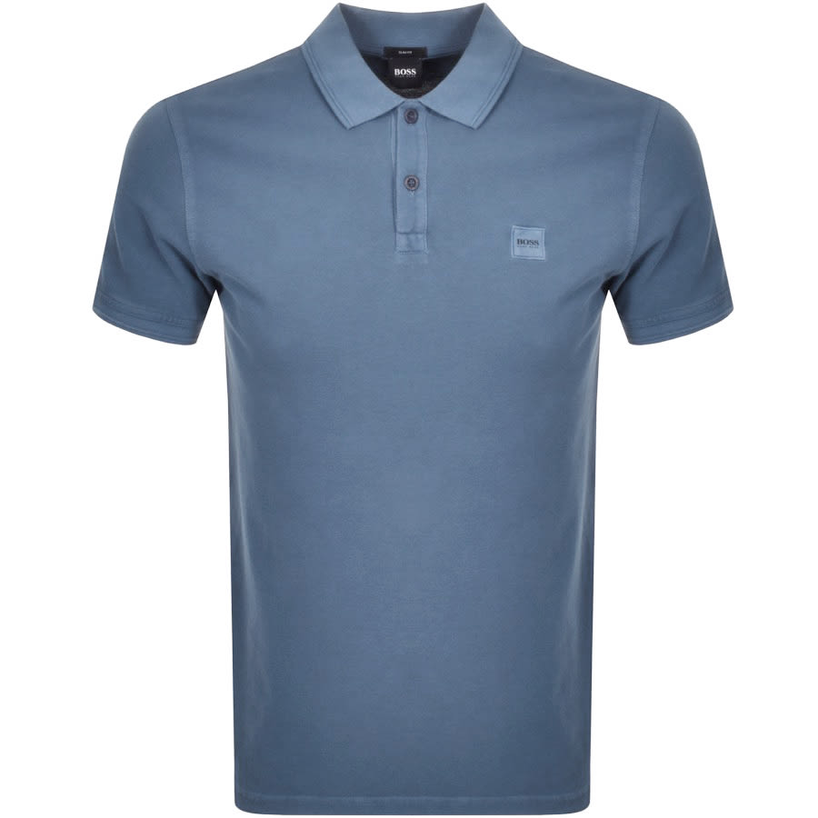 Alternative Image for ProductBOSS Prime Short Sleeved Polo T Shirt Grey1